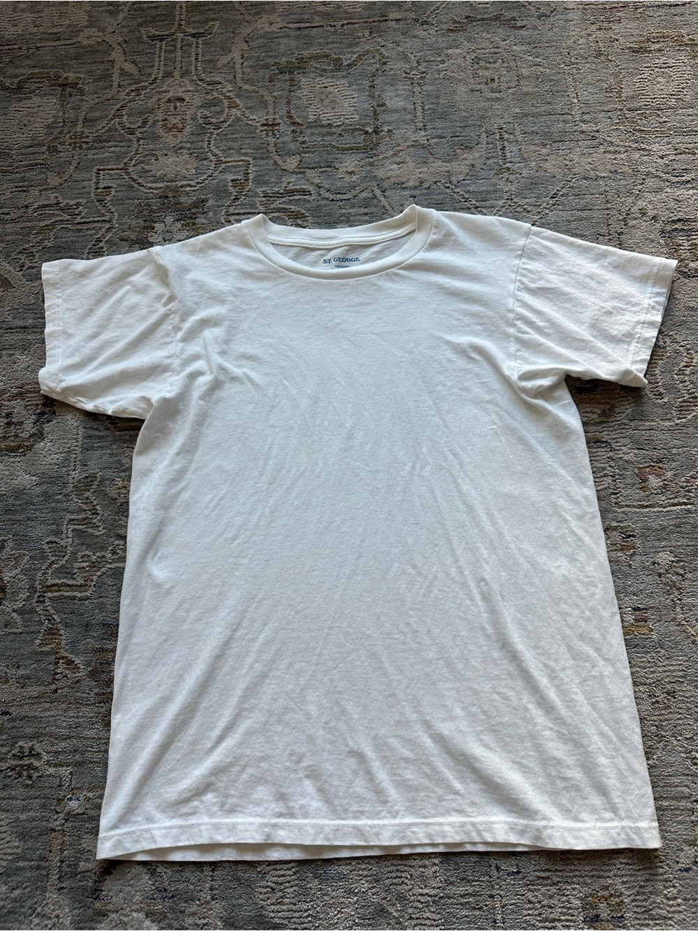 George White Short Sleeve Crewneck Tee